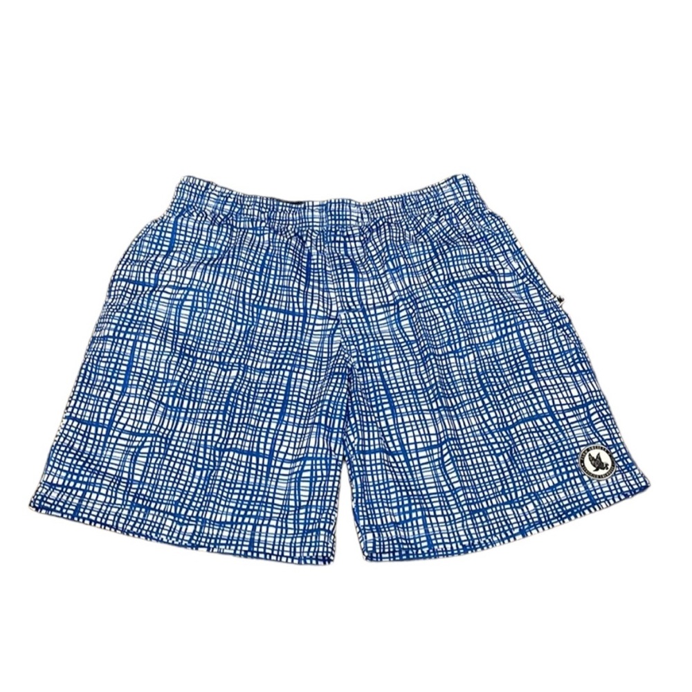 Flow Society Lacrosse Shorts. Royal Blue and White. Size XL. NWOT
